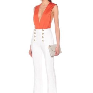 Balmain Orange Bodysuit